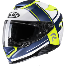 HJC Helmet RPHA 71 Zecha Blue/White/Fluo Yellow MC3HSF