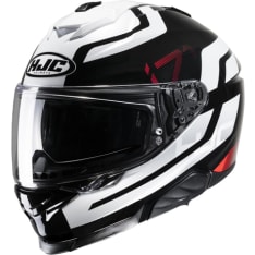 HJC Helmet i71 Enta Black/White/Red MC1