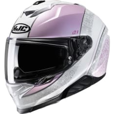 HJC Kypärä i71 Sera Valkoinen/Pinkki MC8