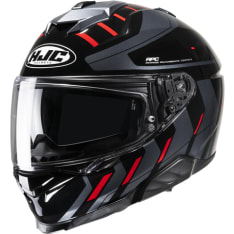 HJC Helmet i71 Simo Black/Grey/Red MC1