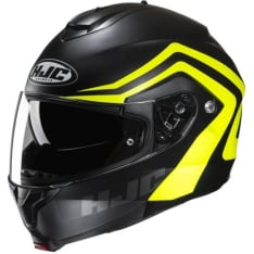HJC Kypärä C91N Nepos MC3HSF Musta/Fluo Keltainen