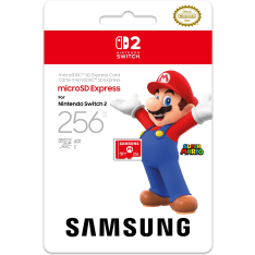 Samsung MicroSDXC Express 256GB Nintendo Switch card
