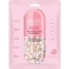 Jigott Real Ampoule Pearl 27 ml kasvomaski