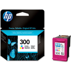 HP 300 3-väri mustepatruuna