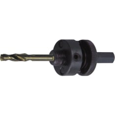 Makita D-17170  Kuusiokanta-adapteri terille 14-29 mm, kara 10 mm, sisältää keskiterän.