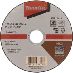 Makita D-18770 RST 125x1,2mm katkaisulaikka metallille