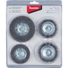 Makita D-65729 teräsharjasarja 4kpl (porakoneille)