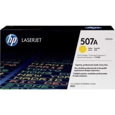 HP 507A yellow laser toner cartridge