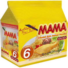 Mama 6x55g chicken flavored noodle
