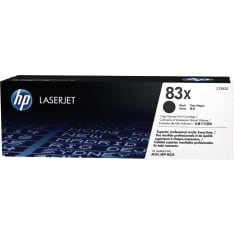 HP 83X black toner cartridge