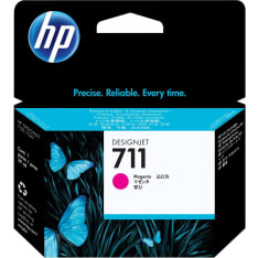 HP 711 Magenta mustepatruuna