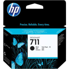 HP 711 musta 80ml mustepatruuna