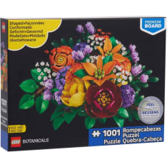 LEGO Purple Floral Puzzle 1000-piece jigsaw puzzle