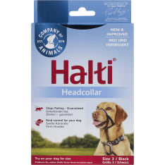 Halti Headcollar musta kuonopanta