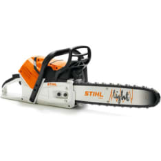STIHL battery-operated children's toy chainsaw