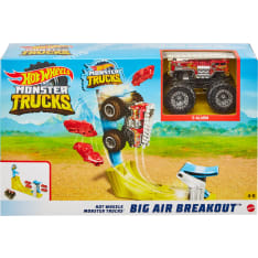 Hot Wheels Monster Trucks Big Air Breakout Play Set