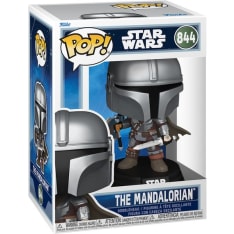 Funko Pop! Star Wars: Mandalorian & Grogu - The Mandalorian (Dual Wield)