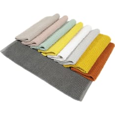 Cotton bathroom mat