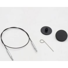 KnitPro Thin & Flex Swivel 360° steel cable