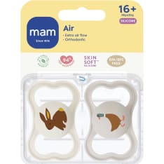 Ainu MAM Air +16kk 2kpl silikonitutti