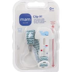 Ainu MAM Clip it! säädettävä tuttinauha