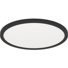 EGLO Rovito-z 14,6W RGB CCT 2700-6500K musta LED älyvalaisin