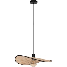 Eglo Marywell Musta/Bambu pendant lamp