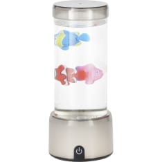Eglo Agua 9x22cm 3W LED RGB hopea pöytävalaisin