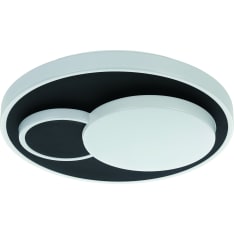 EGLO LEPRESO 19.5W LED 3000K 2300lm black/white ceiling lamp