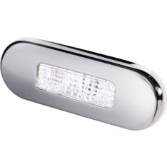 Hella led step light chrome plated shell polished