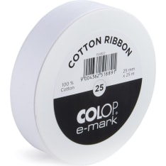 COLOP 25mm x 25m puuvillanauha