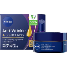 Nivea Anti-Wrinkle + Contouring 65+ 50 ml yövoide