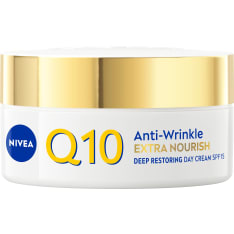 Nivea Q10 Anti-Wrinkle Extra Nourish Deep Restoring SK15 50ml päivävoide