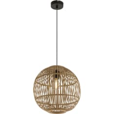 Globo Hildegard Bambu hanging lamp