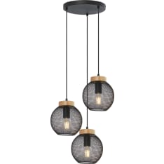 Globo Pablo 3-piece pendant light