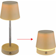 Globo Carlos rechargeable 10,6cm 3000K table lamp