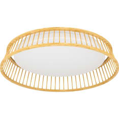 Eglo Luppineria 45cm bamboo led ceilings