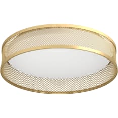 Eglo Luppineria 38.5cm brass led plafondi