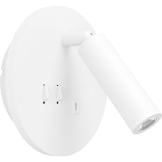 Wall lamp EGLO Fanzarotta 1 3W LED 3000K 230lm IP20 round white
