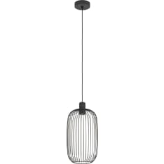 Eglo Lodods 22cm E27 musta riippuvalaisin