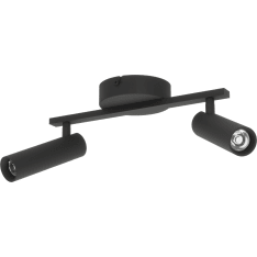 Eglo Valproto 2x5W LED 2700/4000/6500K 600lm musta kattospottivalaisin