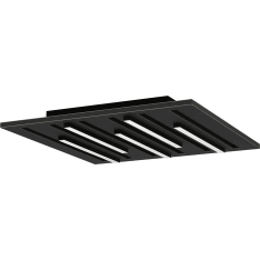 Eglo Pitrignani-z 38x38cm 5x20W LED ZIGBEE RGB 2700-6500K 5x500lm musta kattovalaisin