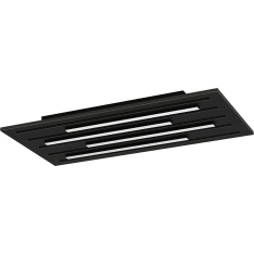 Eglo Pitrignani-z 30x60cm 4x30W LED Zigbee RGB 2700-6500K 4x750lm musta kattovalaisin