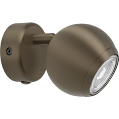 Eglo Bimeda 1 GU10 tumma pronssi seinävalaisin