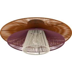 Eglo Pignona 50cm E27 monivärinen kattovalaisin