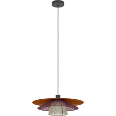 Eglo Pignona 50cm E27 monivärinen riippuvalaisin