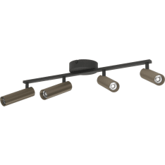 Eglo Valproto 4x5W LED 2700/4000/6500K 600lm tumma pronssi/musta kattospottivalaisin