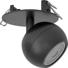 Eglo Mengibar sphere LED 450lm musta spottivalaisin