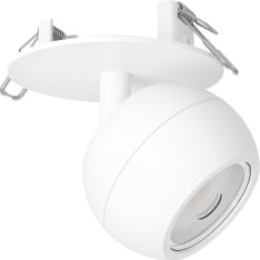 Eglo Mengibar sphere 9cm 4,8W LED 2700/4000/6500K 450lm himmennettävä valkoinen spottivalaisin