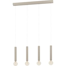Eglo Cortenova 84cm 4xE27 hiekka riippuvalaisin